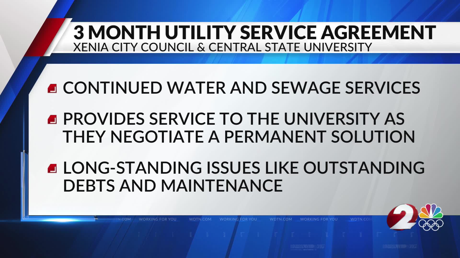 CSU 3-month utility service agreement – WDTN.com