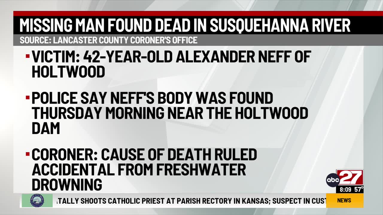 Body found in Susquehanna River is missing Lancaster County man ...