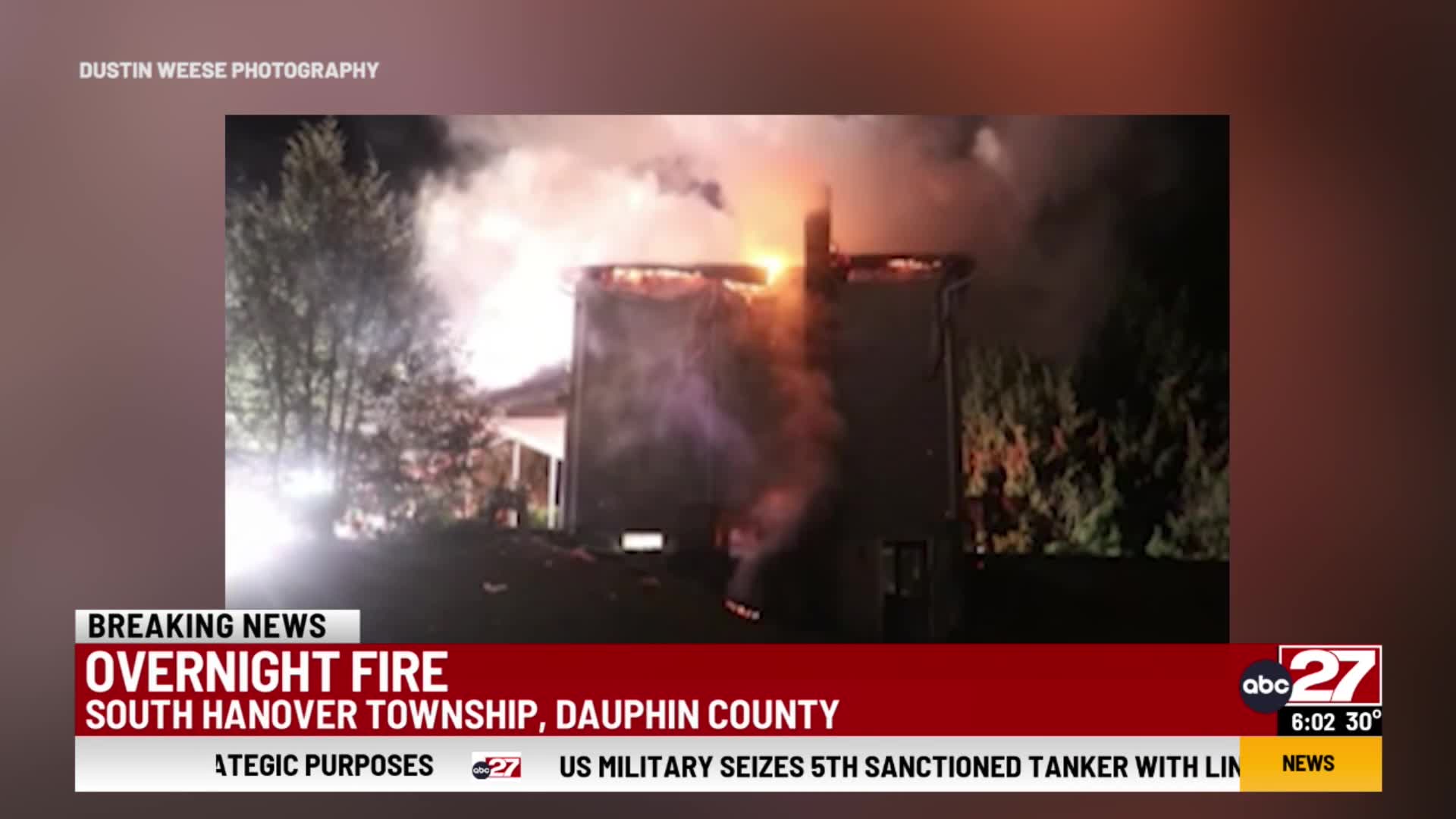 Crews battle Dauphin County house fire – ABC27