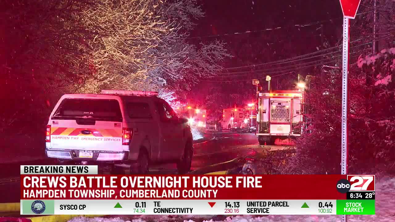 Hampden Twp. home deemed a total loss after overnight fire – ABC27