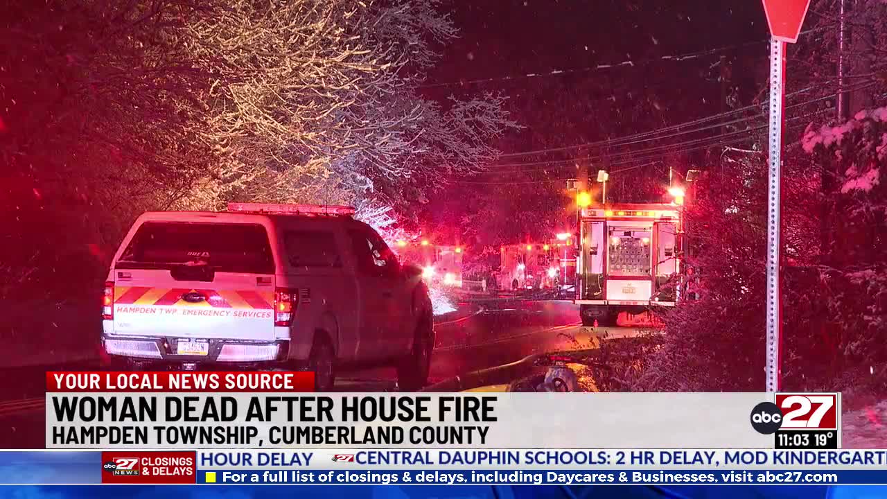 Woman dead after Cumberland County house fire – ABC27