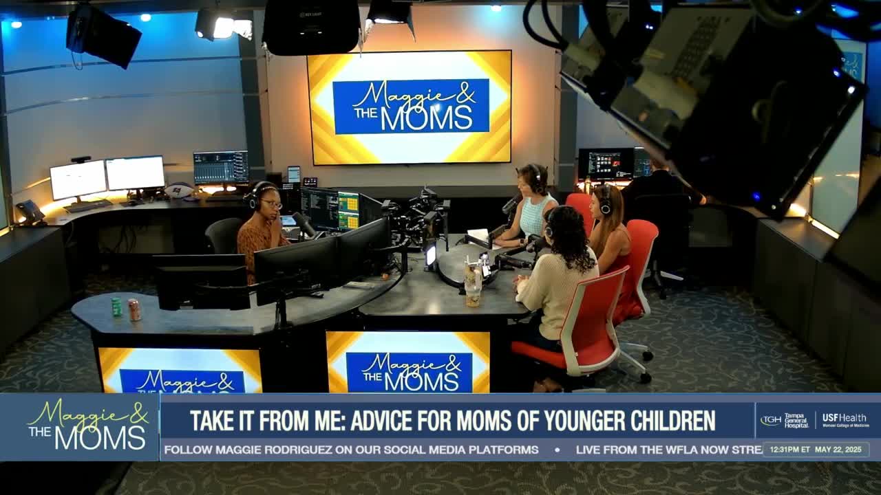 Take it from me: advice for moms of younger children | Maggie and the Moms episode artwork