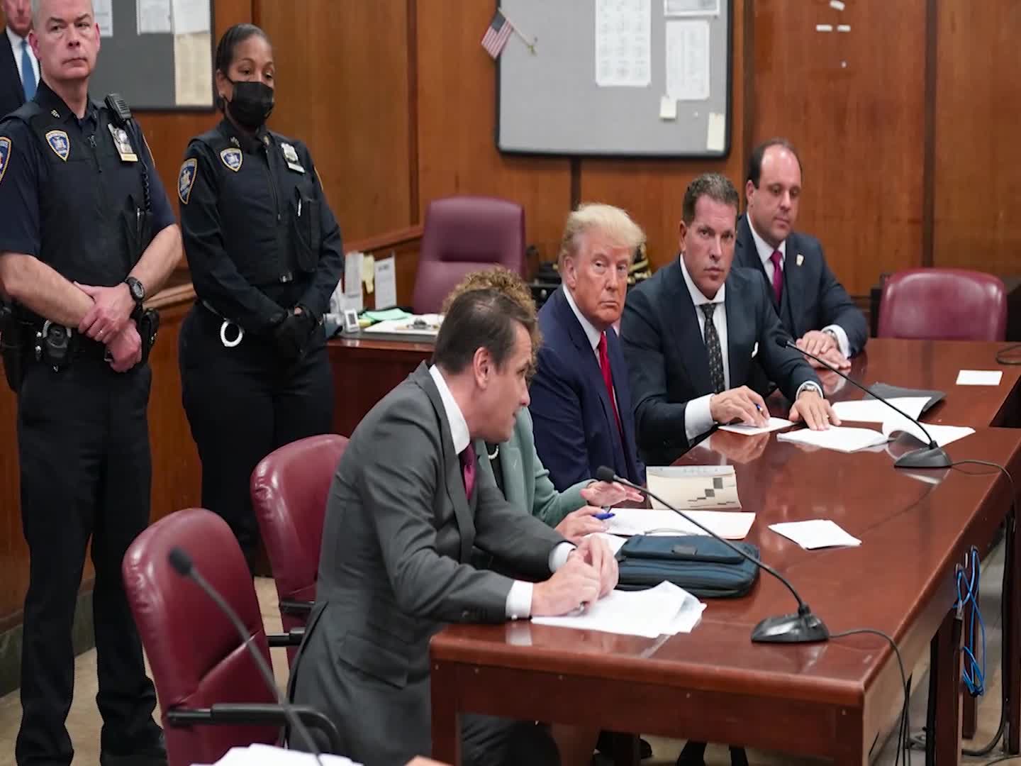 Trump pleads not guilty to 34 counts of falsifying business records – WFLA
