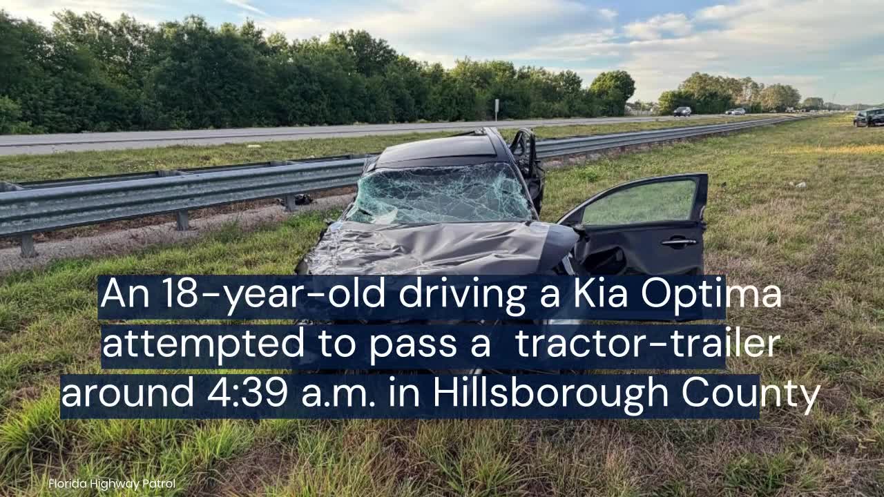 Driver injured following tractor-trailer crash on I-75 – WFLA