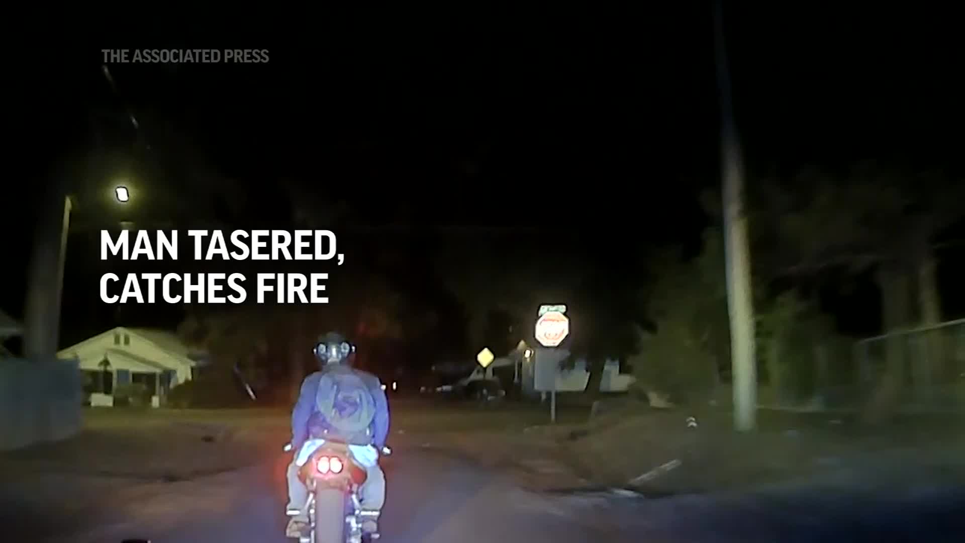 Biker engulfed in fireball after trooper uses Taser – KTALnews.com