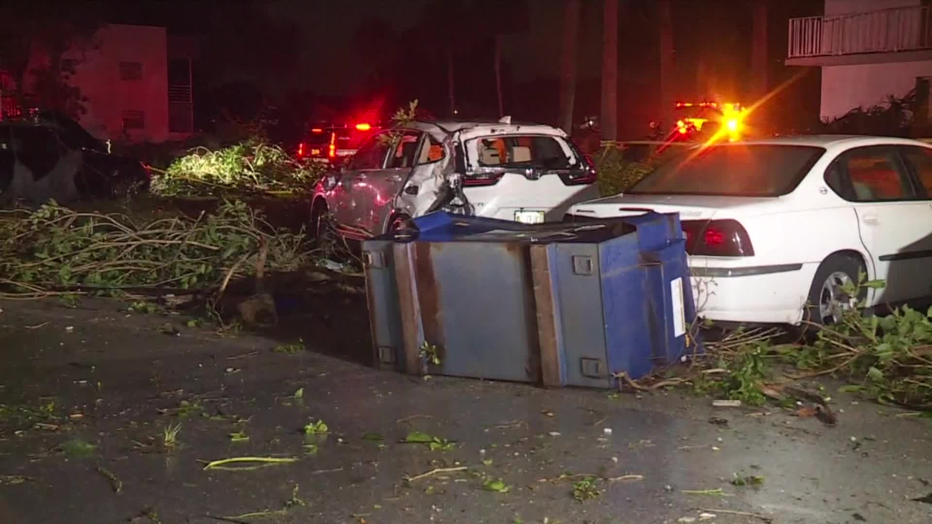 Several injured in Delray Beach tornado WFLA