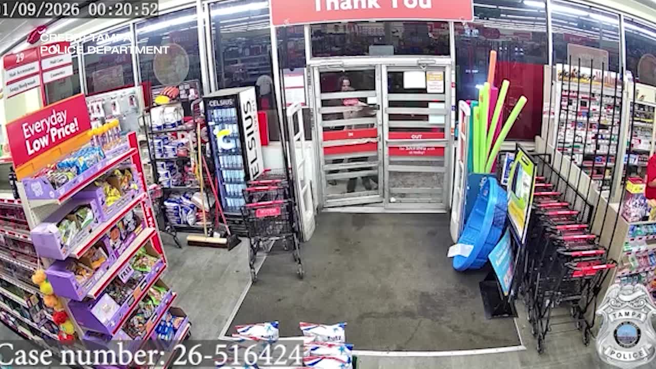 Suspect sought in armed robbery at Tampa Family Dollar