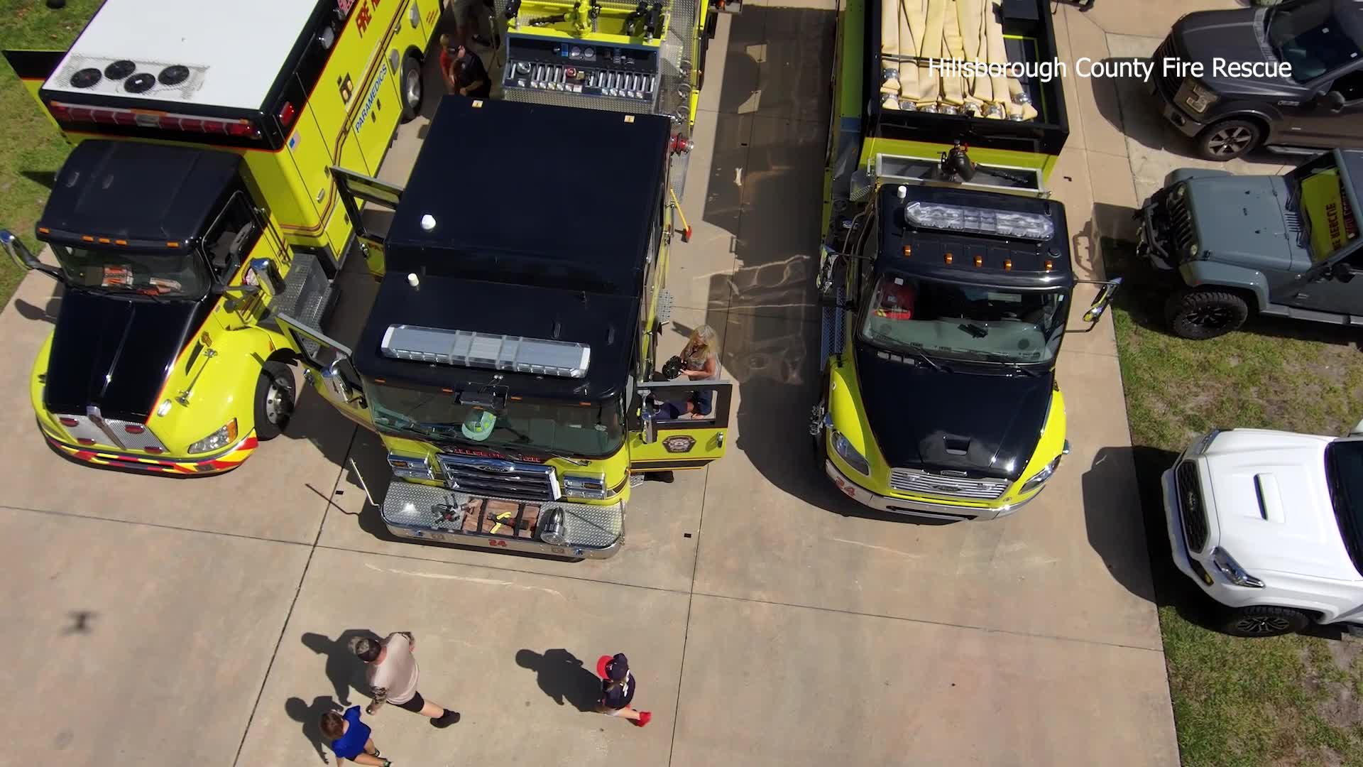 Hillsborough County Fire Rescue opens station doors, celebrates 50 years –  The Observer News