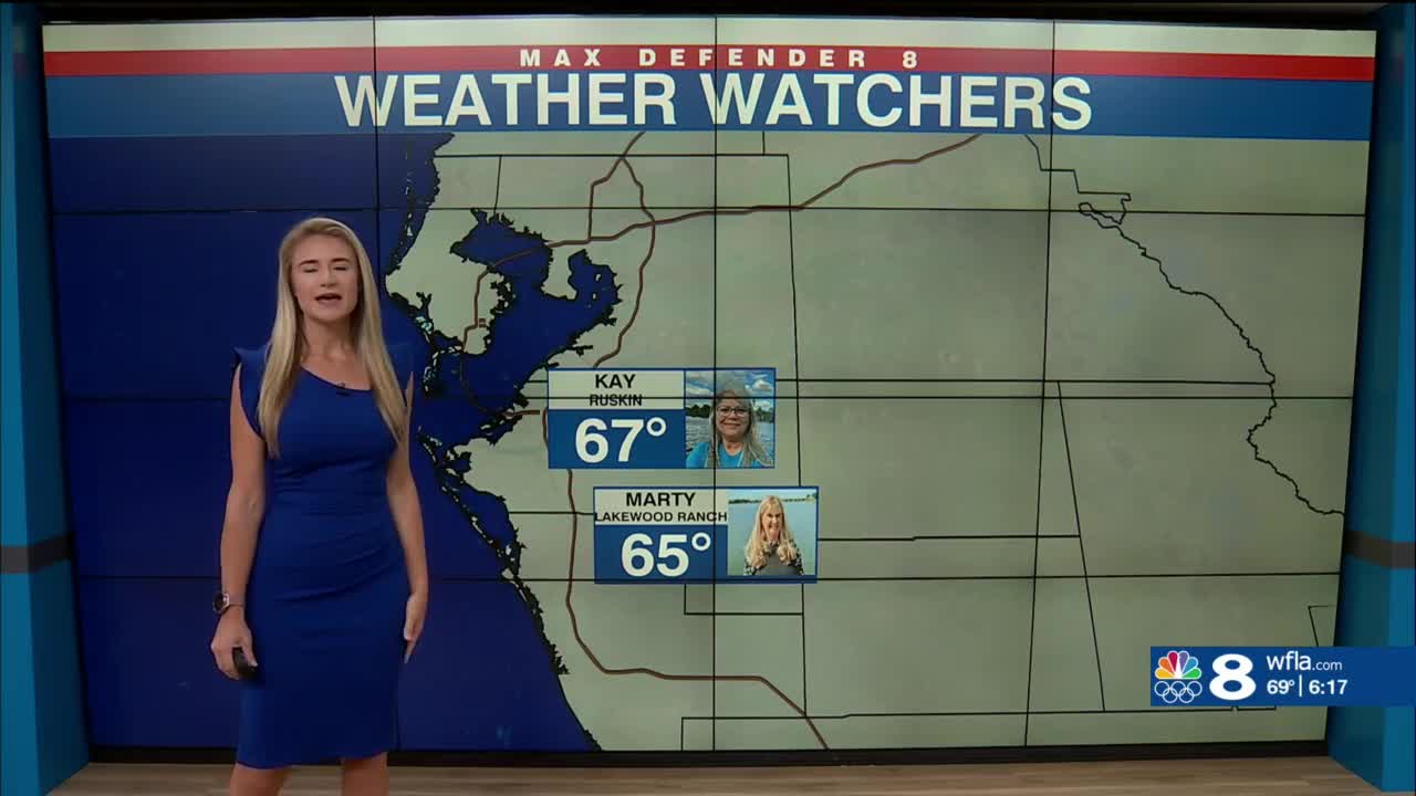 Breezy, warm and mostly dry this weekend – WFLA