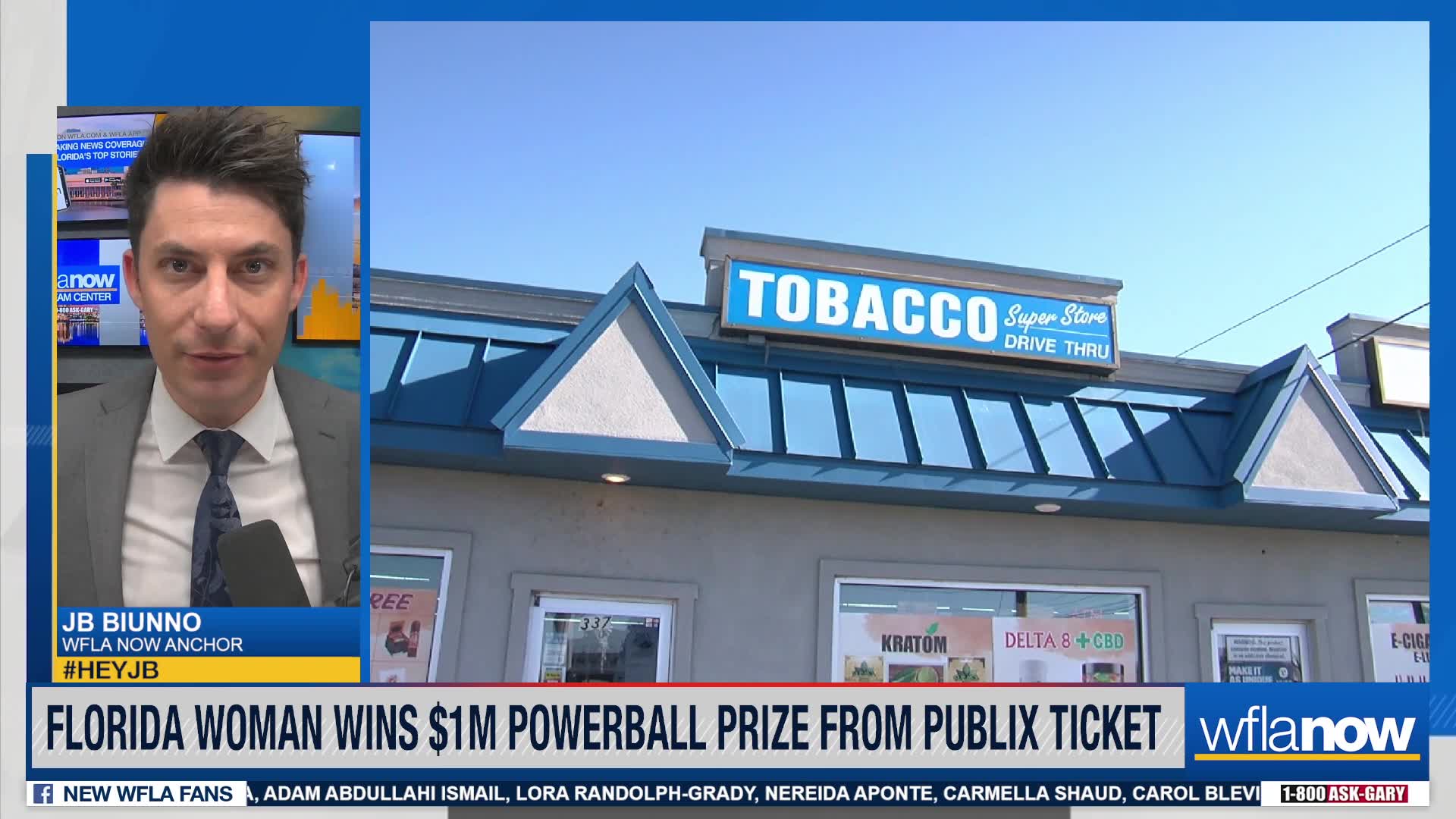 Florida Woman Wins 1 Million Powerball Prize From Publix Ticket Wfla 2812