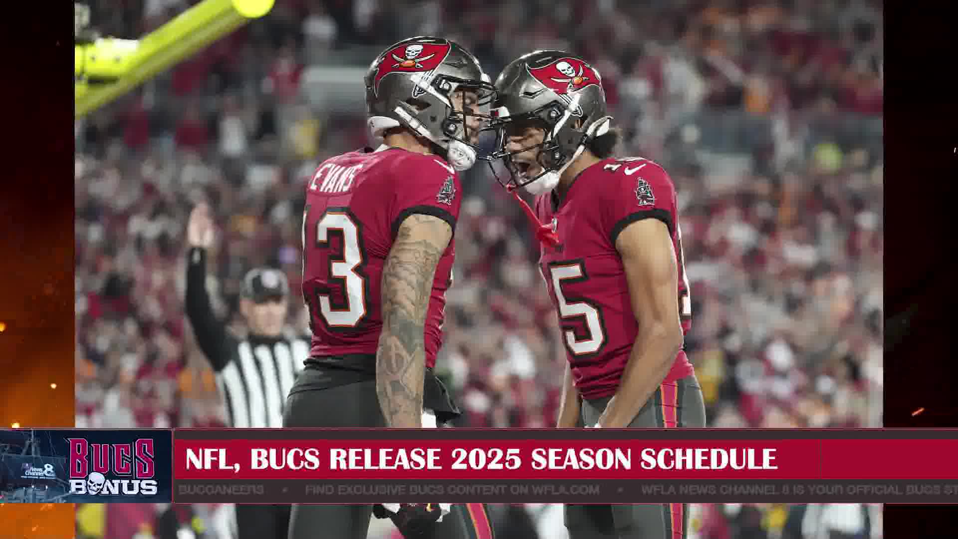 2025 Bucs' Schedule Release Show | Bucs Bonus