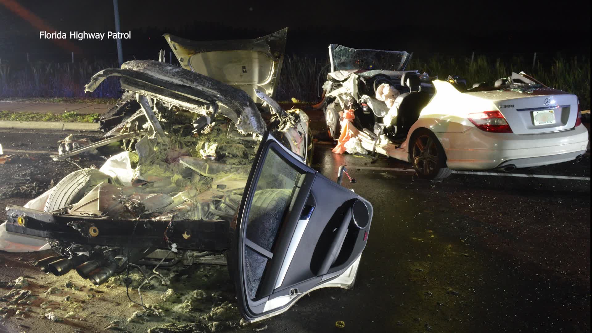 Speeding driver killed after car goes up in flames in Pasco County – WFLA