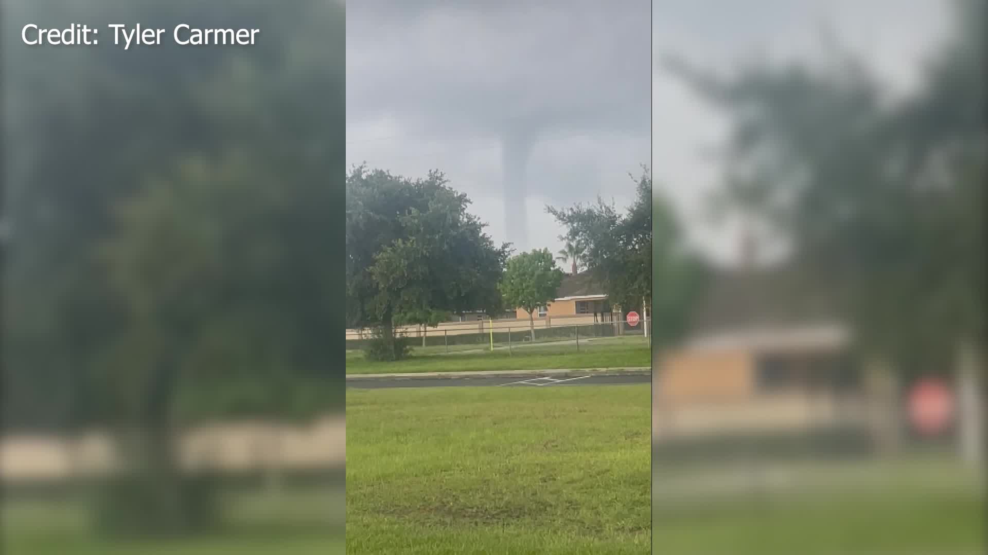 VIDEO Water spout caught on video WFLA