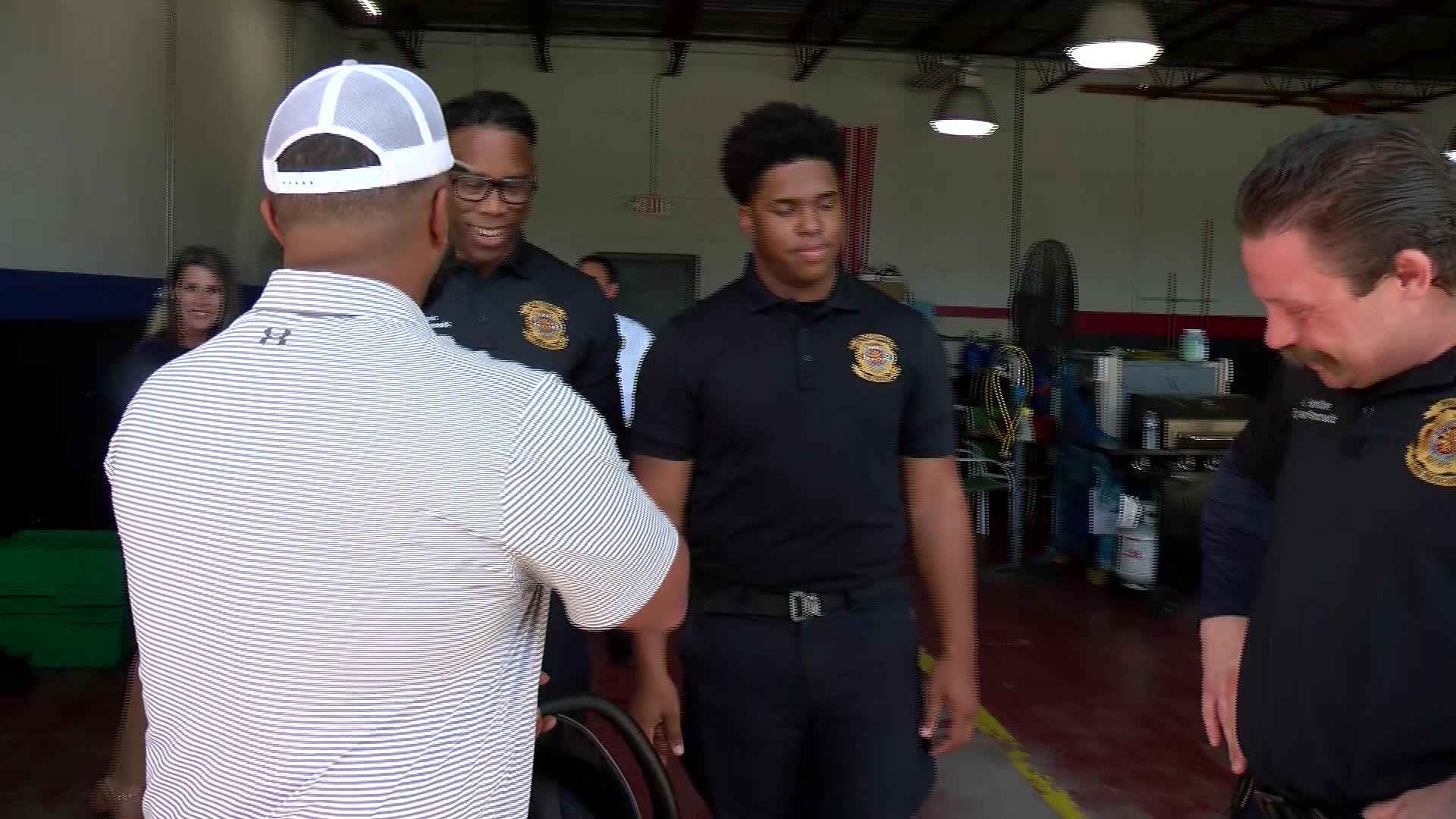 Firefighters reunite with baby they helped deliver – WFLA