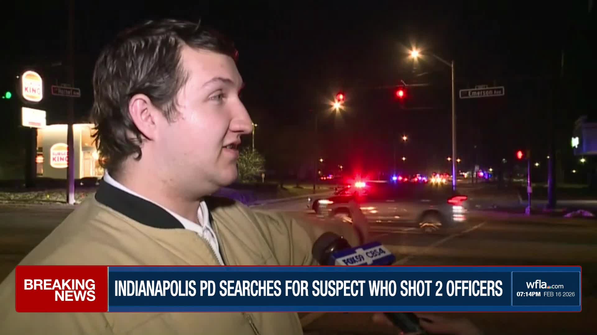 BREAKING: 2 officers shot in Indianapolis metro area – WFLA