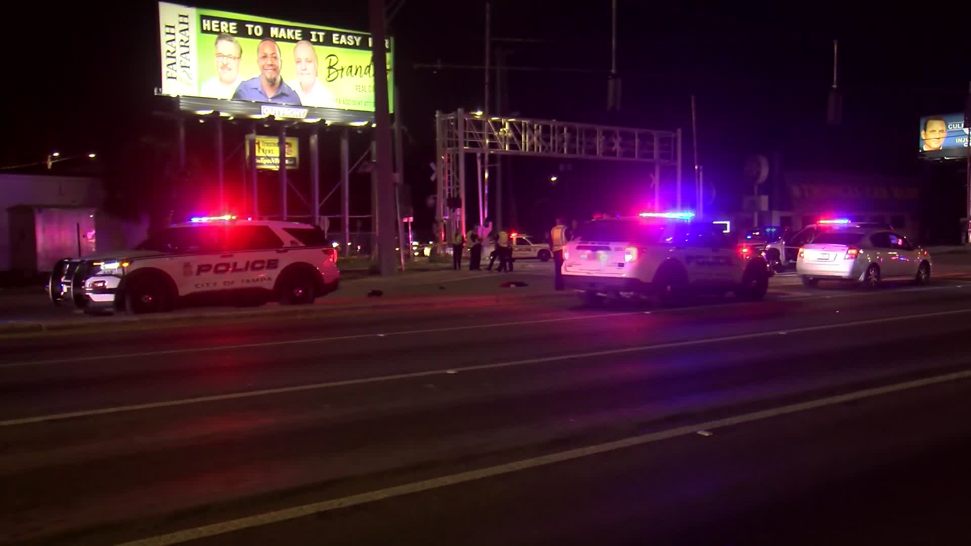 Pedestrian hit by car near major Tampa intersection – WFLA