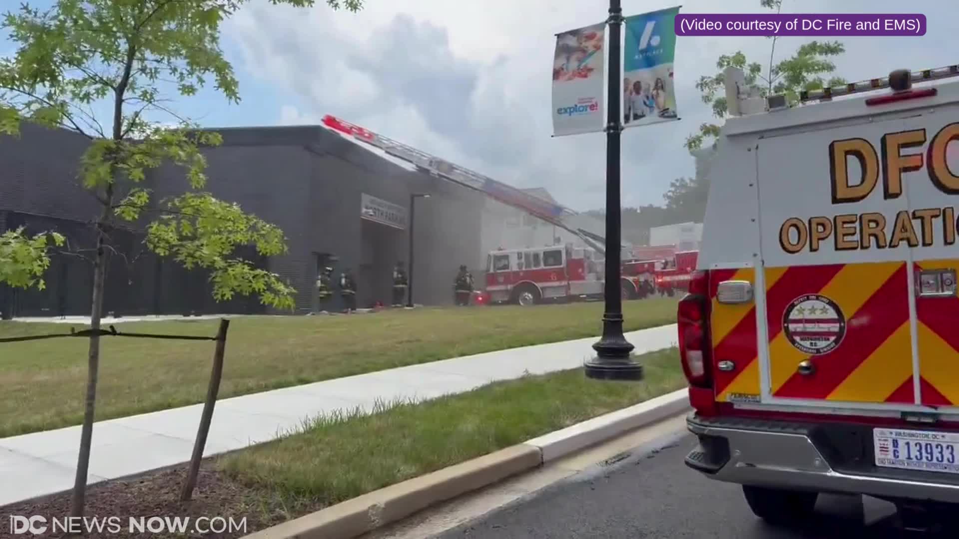 Firefighters put out van fire inside DC parking garage – DC News Now ...