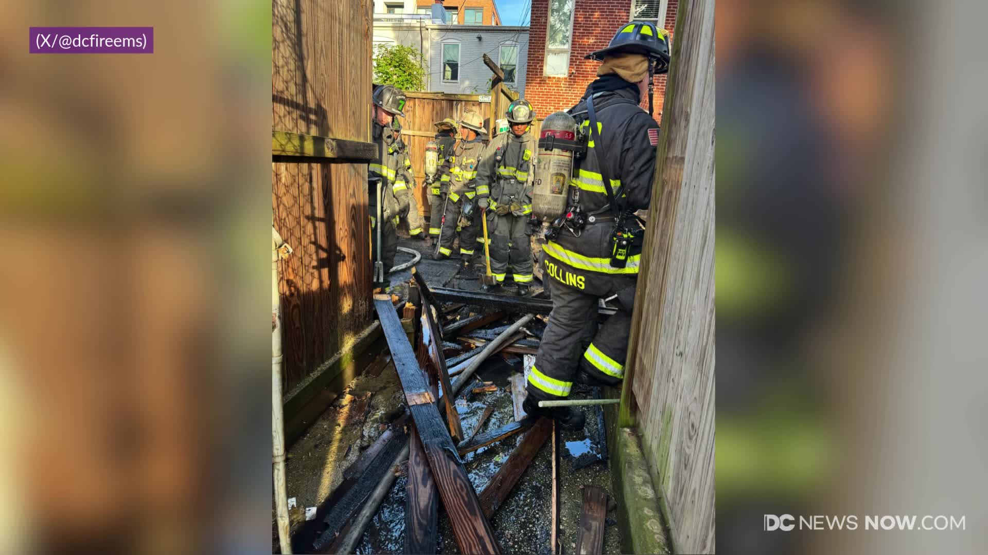 Fire behind business in Northeast DC spreads into building – DC News ...