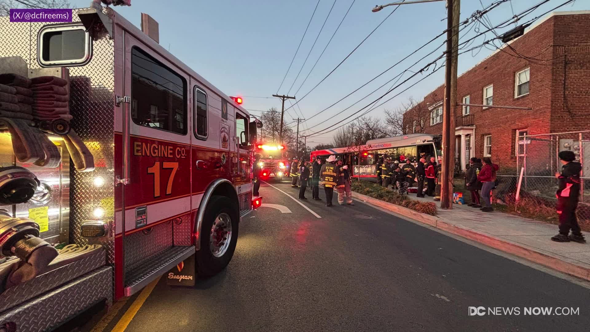 Metro bus crashes into building; several people being treated – DC News ...