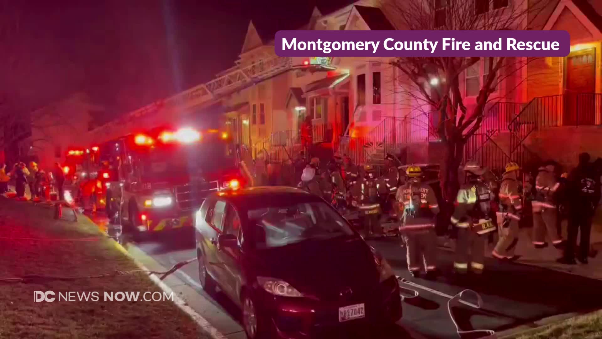 Over 60 firefighters battle Montgomery County house fire – DC News Now ...
