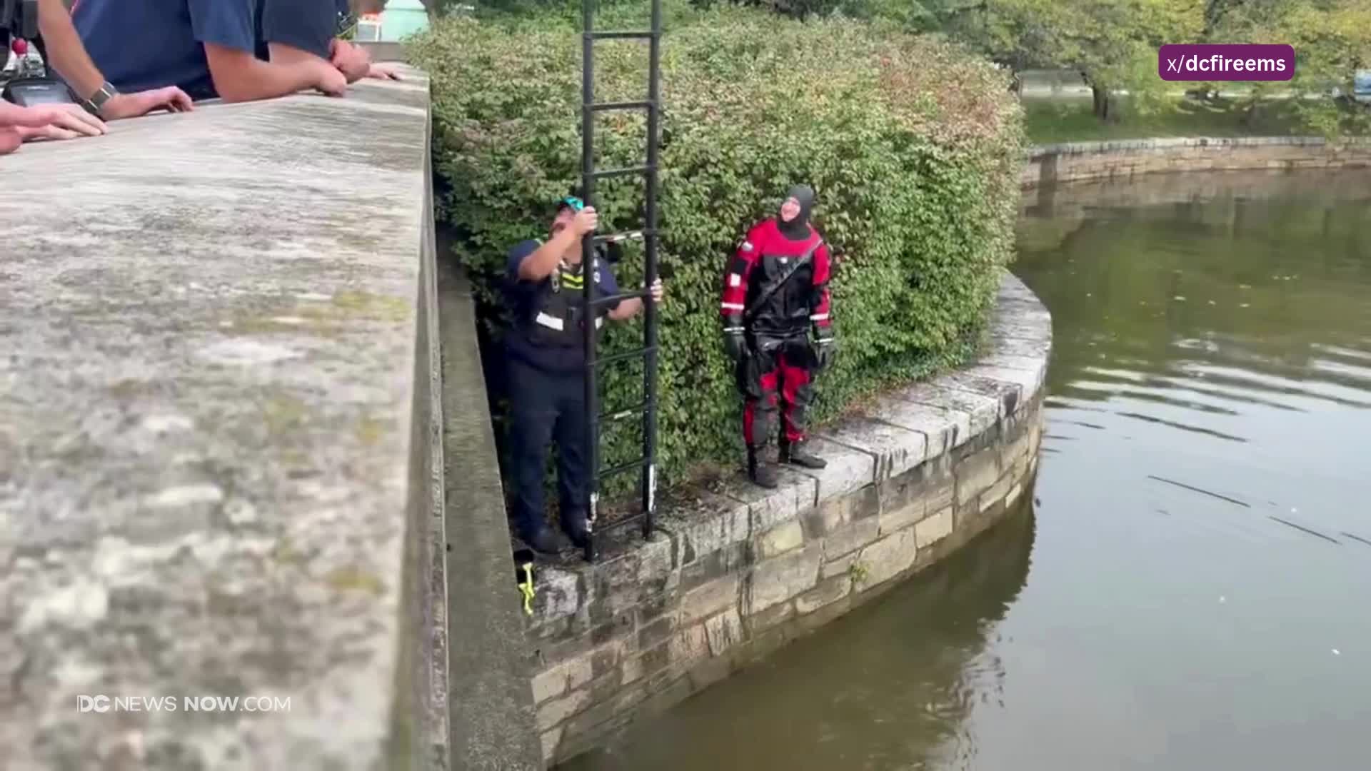 DC crews complete water rescue in Tidal Basin – DC News Now | DC ...
