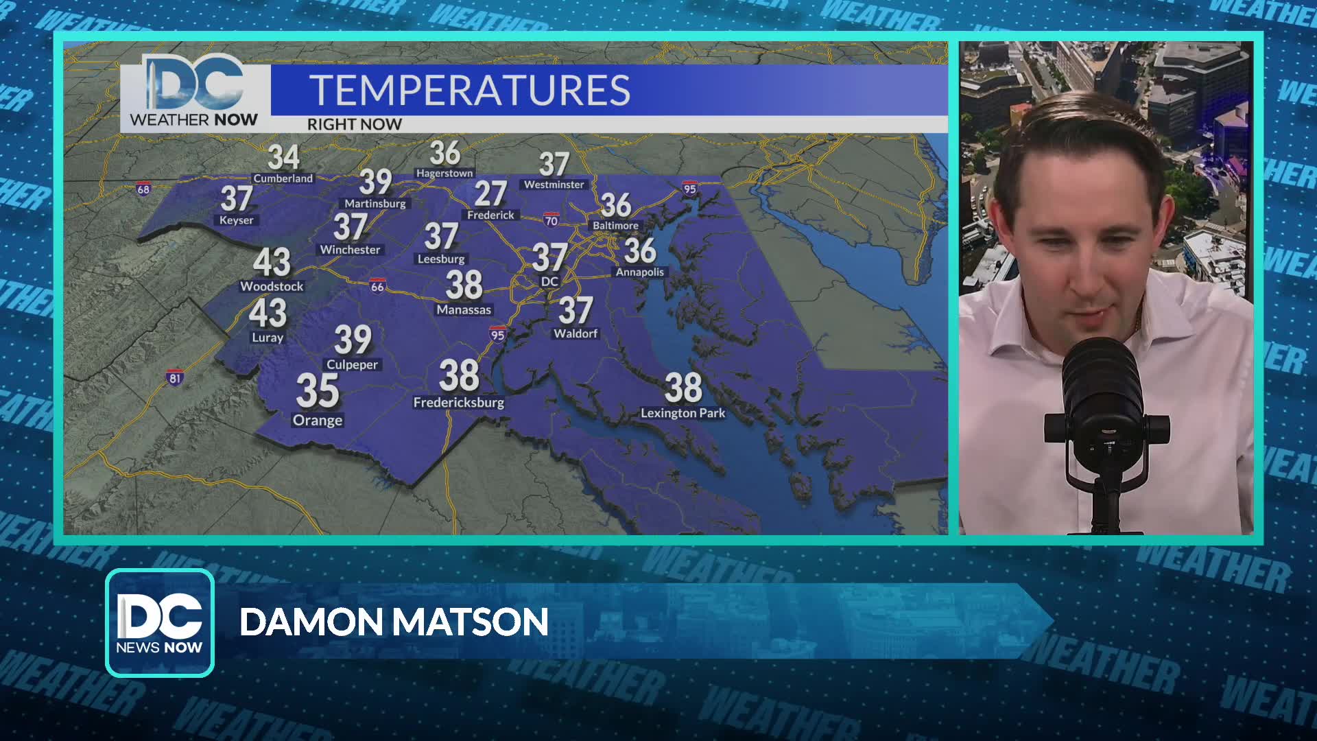 Getting steadily warmer this week – DC News Now | DC, Virginia ...