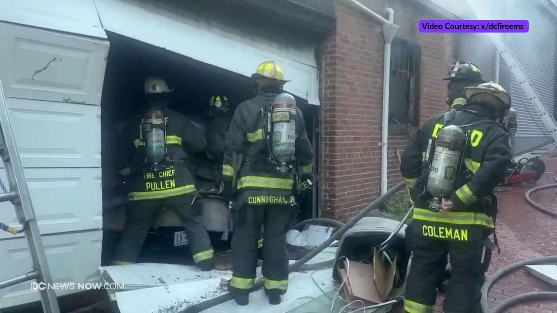 WATCH: Crews battle fire in Southeast DC – DC News Now | DC, Virginia ...