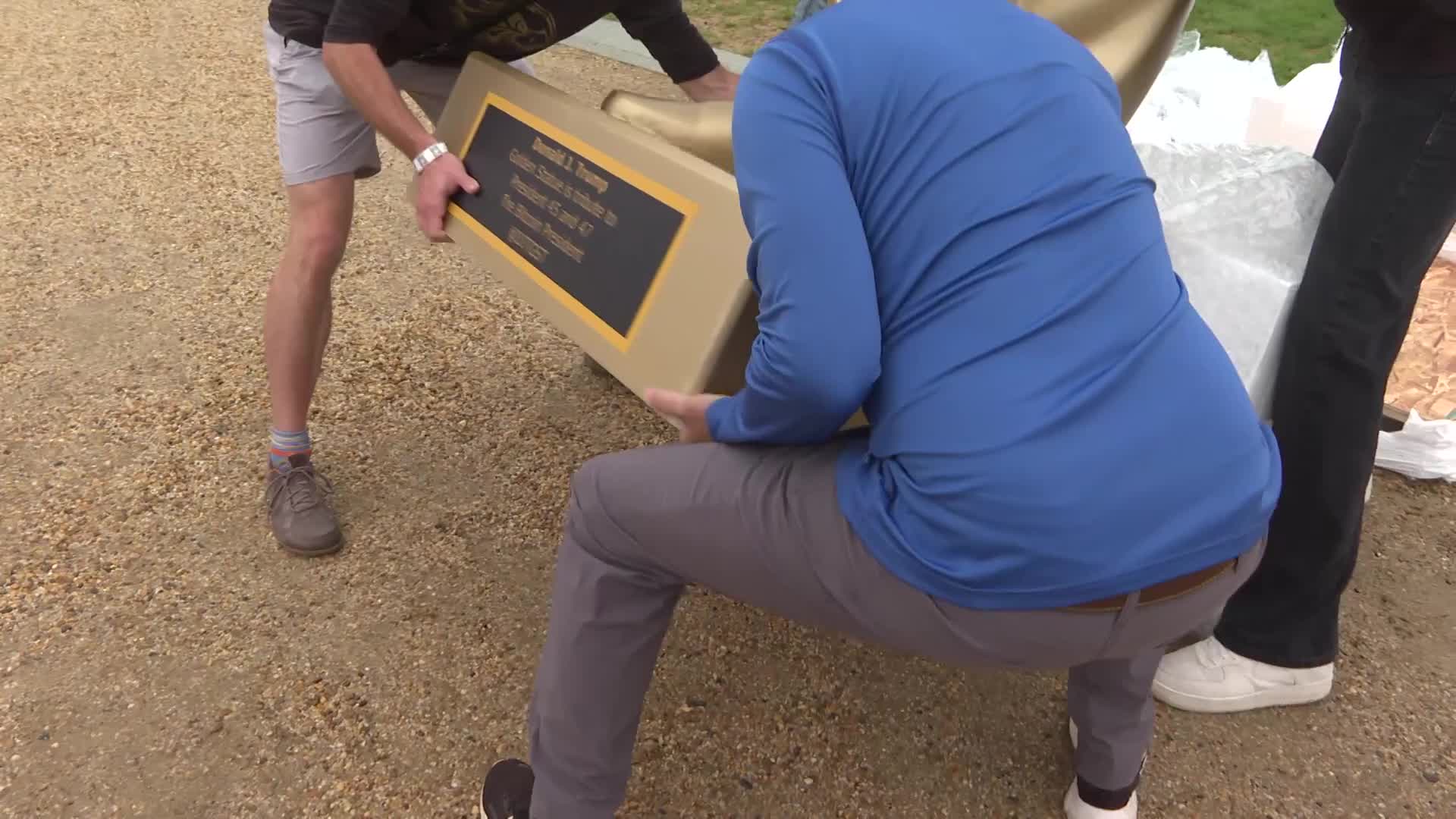 Golden Trump Statue Unveiled in DC