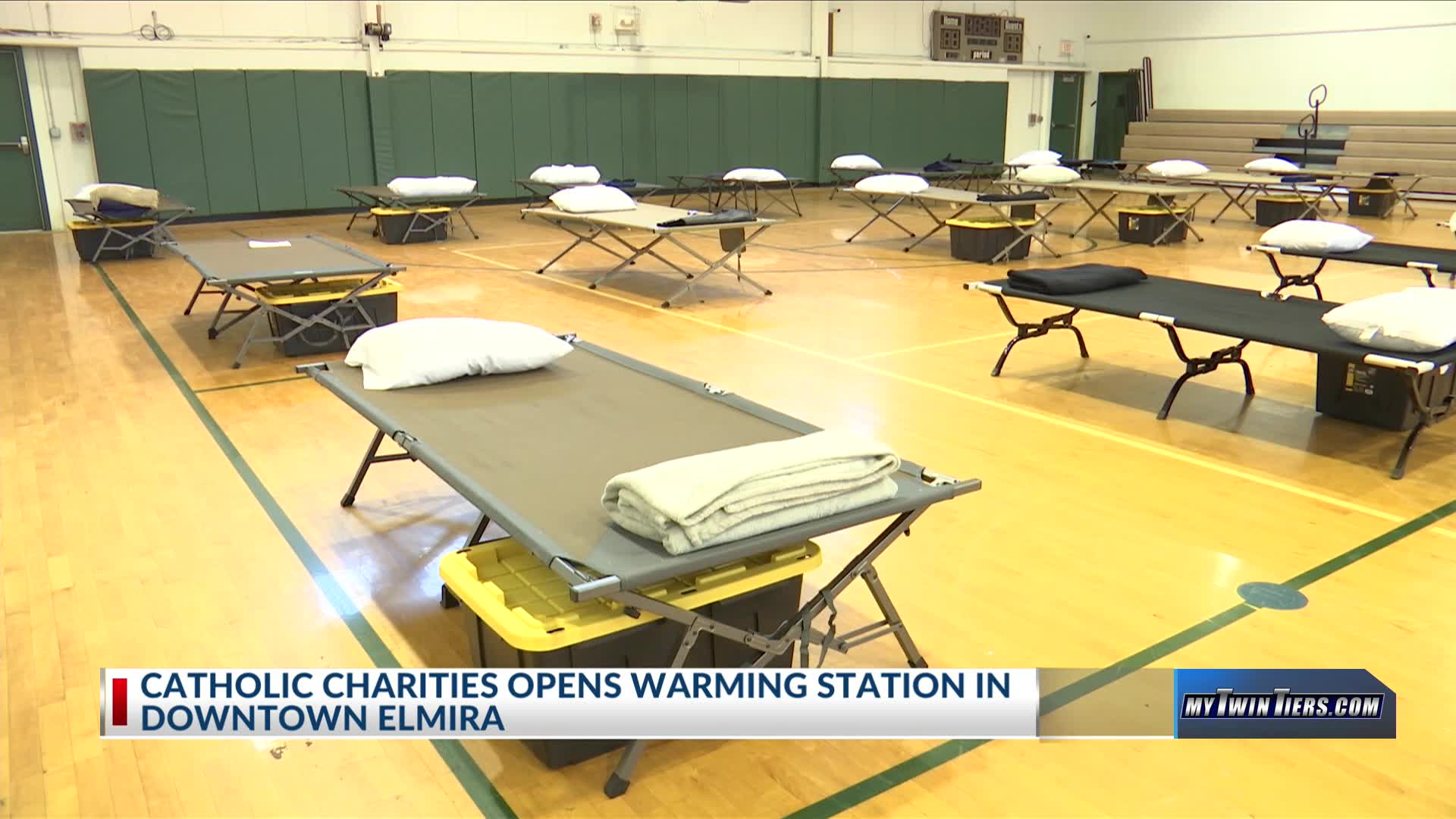 Catholic Charities opens warming station in downtown Elmira WETM
