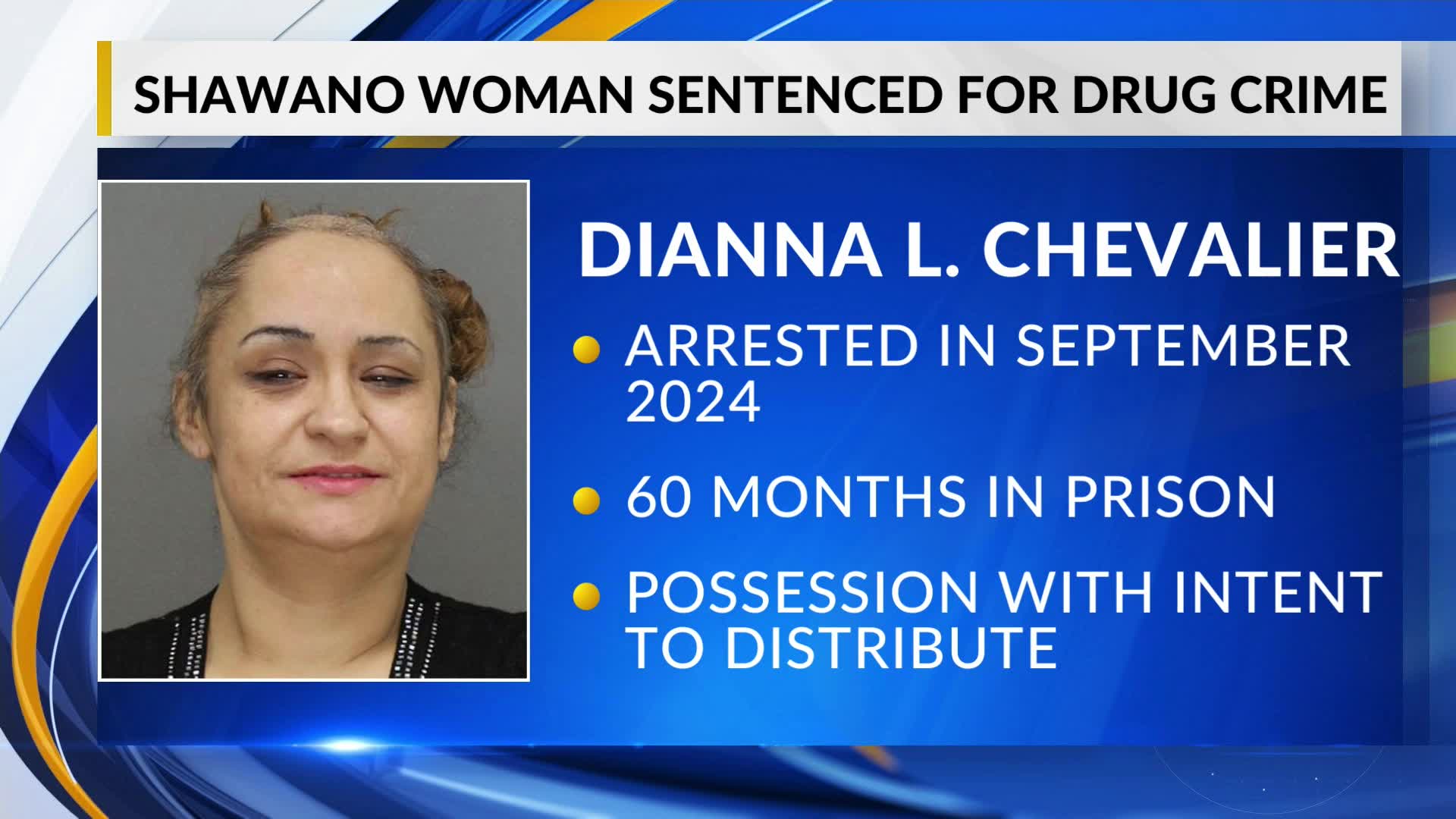 Wisconsin woman sentenced to five years for meth possession on ...