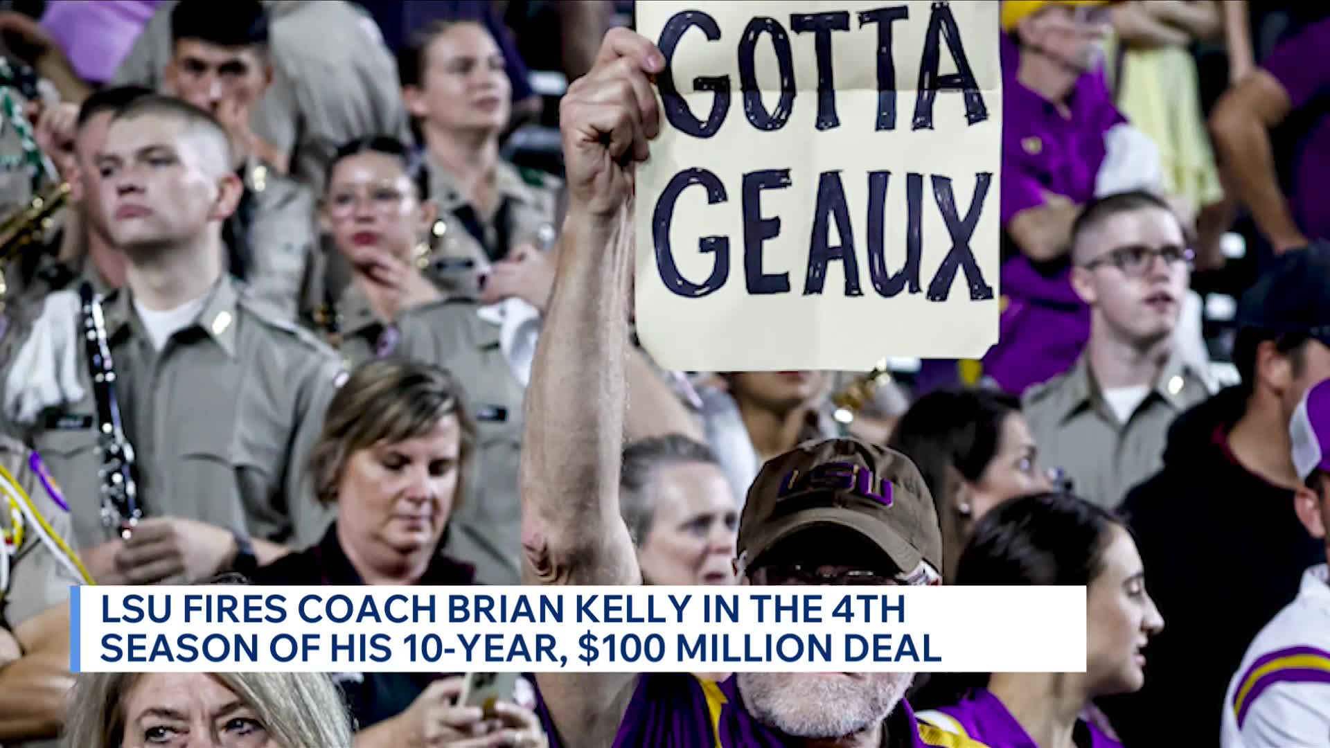 Brian Kelly era at LSU comes to an end following loss to Texas A&M