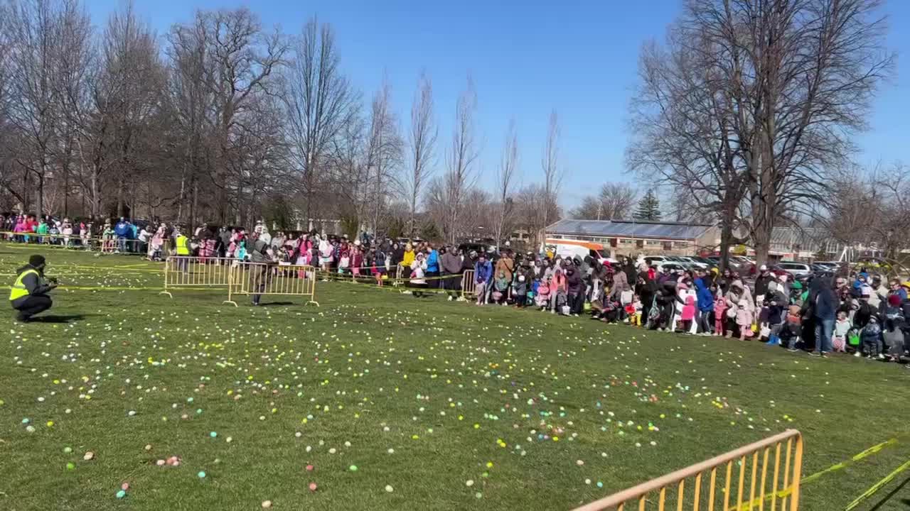 03 09 2024 Easter Egg hunt in Vander Veer Park, Davenport WHBF