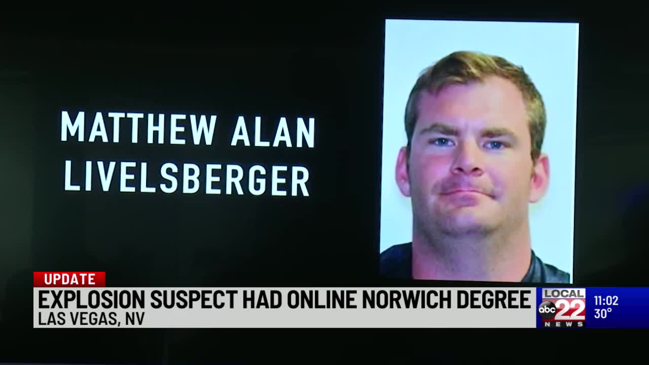 Suspect in Las Vegas truck explosion was a Norwich grad – ABC22 & FOX44