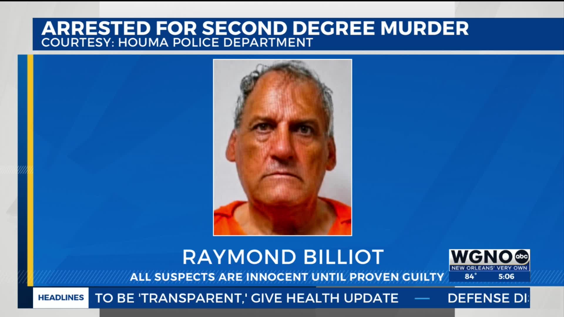 Houma man faces murder allegations in woman’s overdose death – WGNO