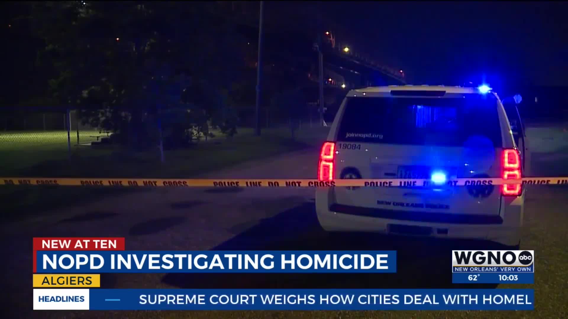 New Orleans police investigate fatal shooting in Algiers – WGNO