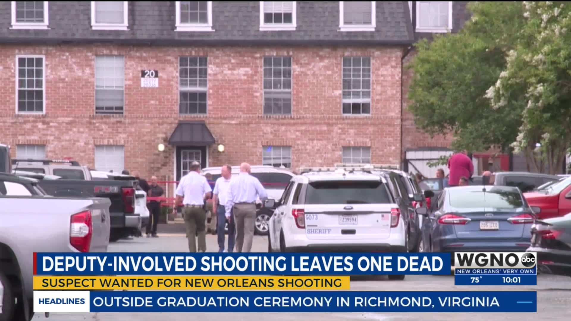 JPSO: Suspect fatally shot by deputy at Metairie apartment complex – WGNO