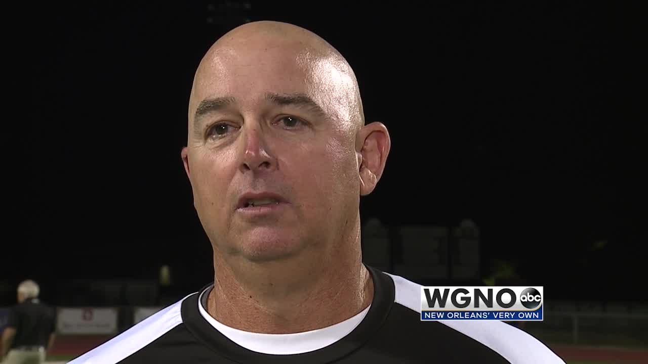 Slidell head football coach Malter Scobel talks about Slidell’s 13-10 ...