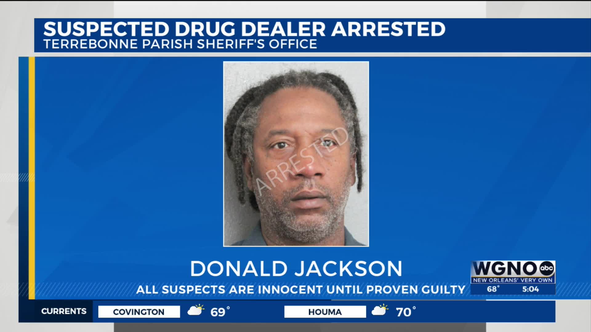 Man arrested after Terrebonne Parish drug bust – WGNO