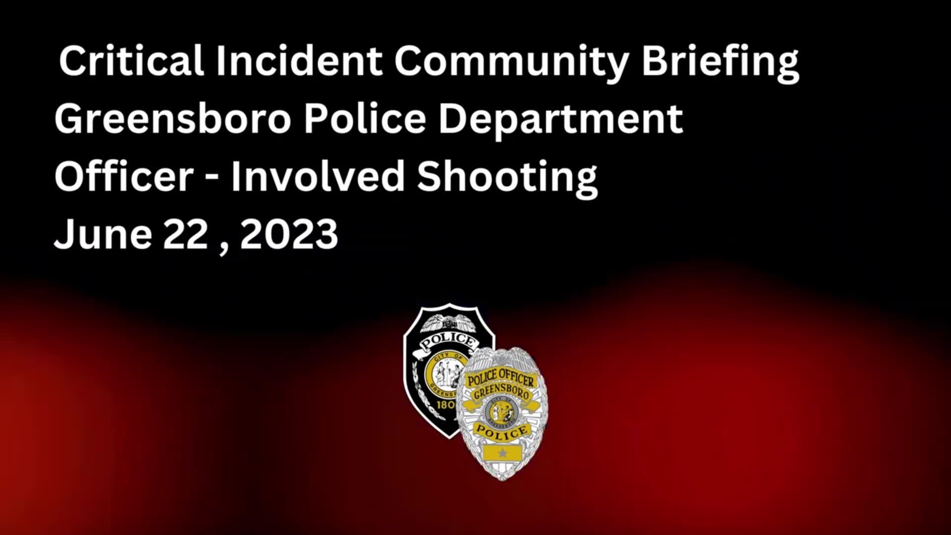 Greensboro police release bodycam video after officer shoots, kills man ...