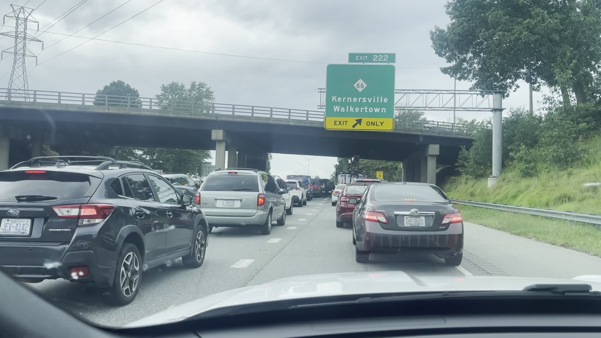 Highway shut down while Kernersville police investigate crash on US 421 ...