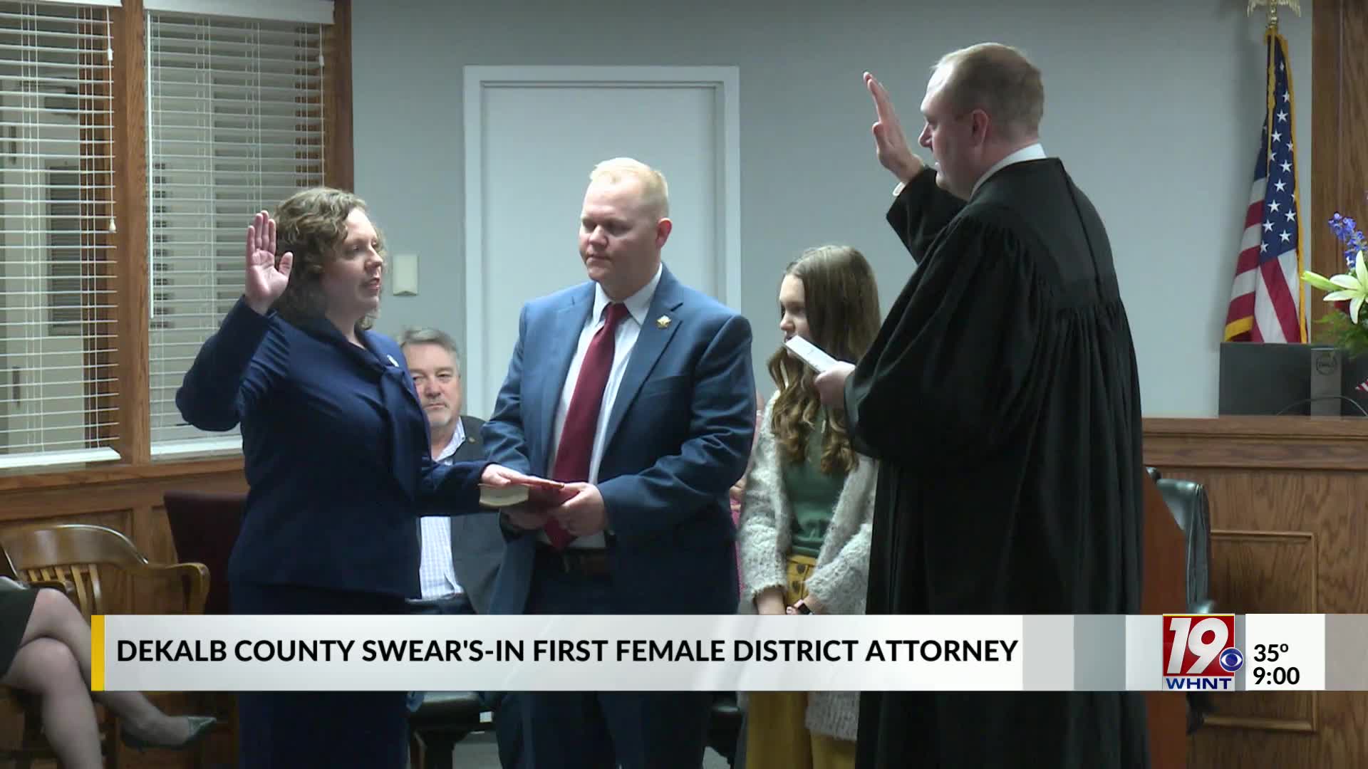 Dekalb County Swears in New District Attorney – WHNT.com