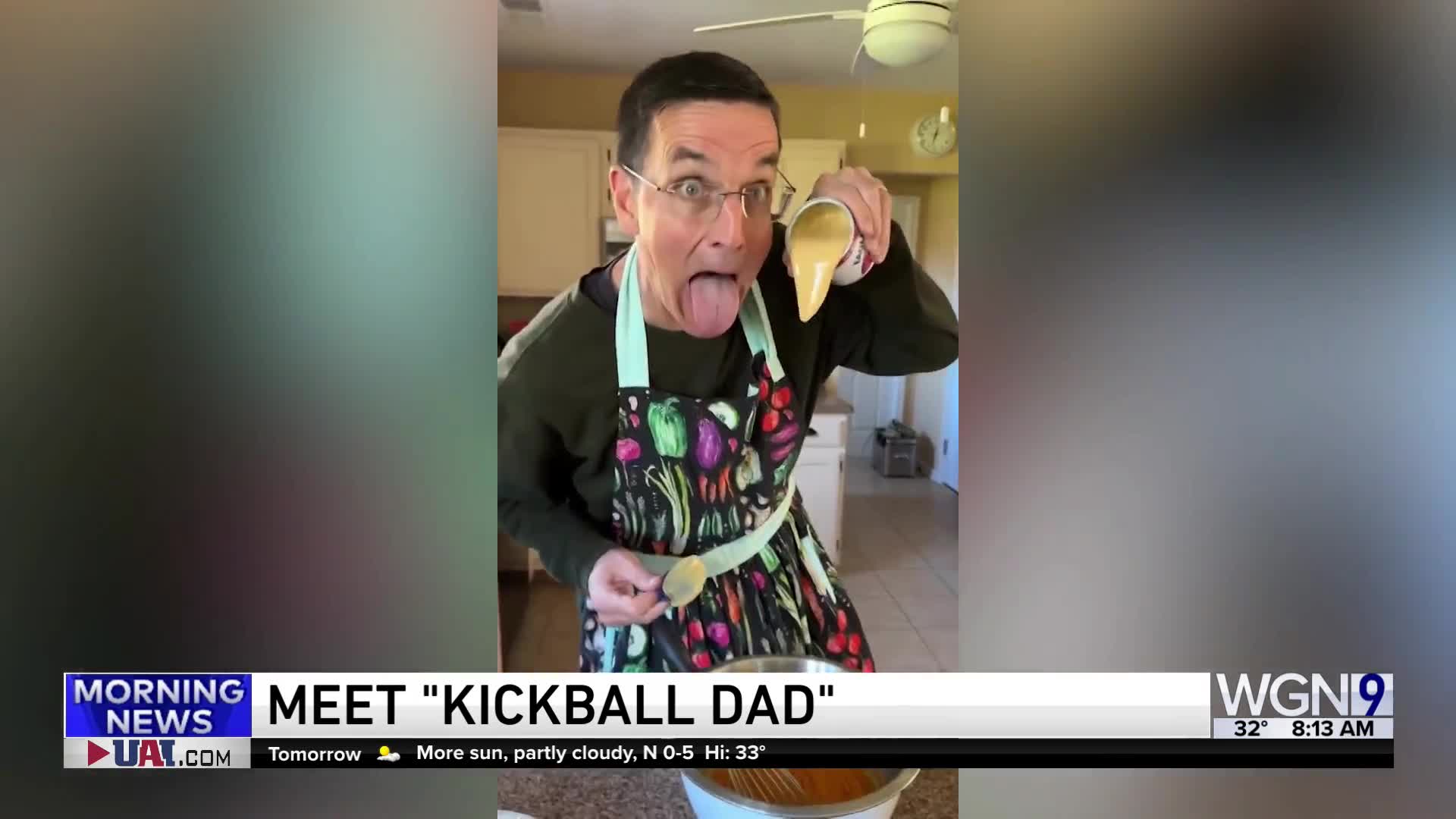 “Kickball Dad” – WGN-TV
