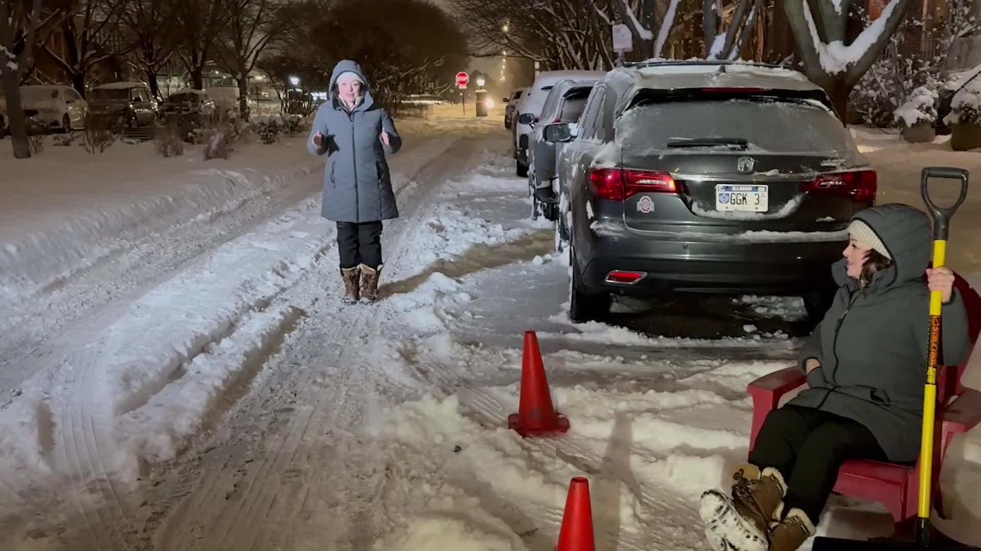 Chicagoland works to dig out after snowfall – WGN-TV
