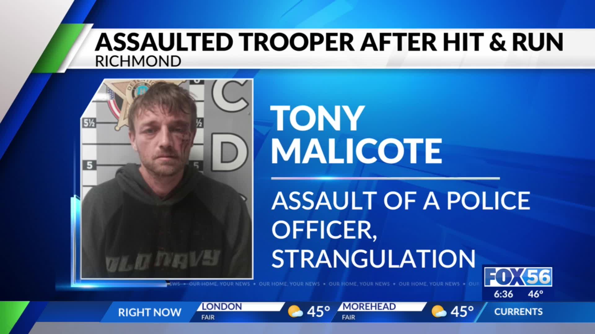 Richmond man allegedly told KSP to kill him and attempted to strangle ...